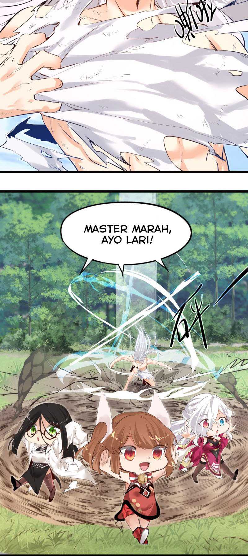 Surrounded by Monsters, I Found a Little Witch Chapter 1 - halaman 55
