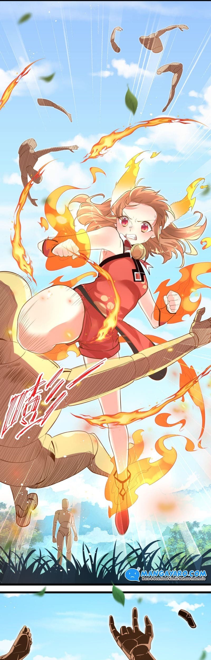 Surrounded by Monsters, I Found a Little Witch Chapter 5 - halaman 32