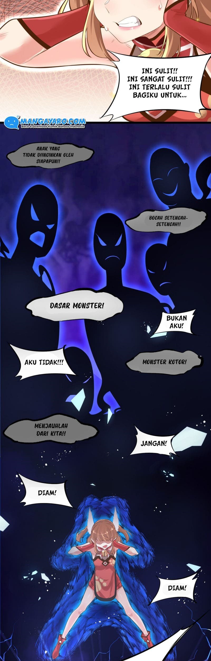 Surrounded by Monsters, I Found a Little Witch Chapter 5 - halaman 34