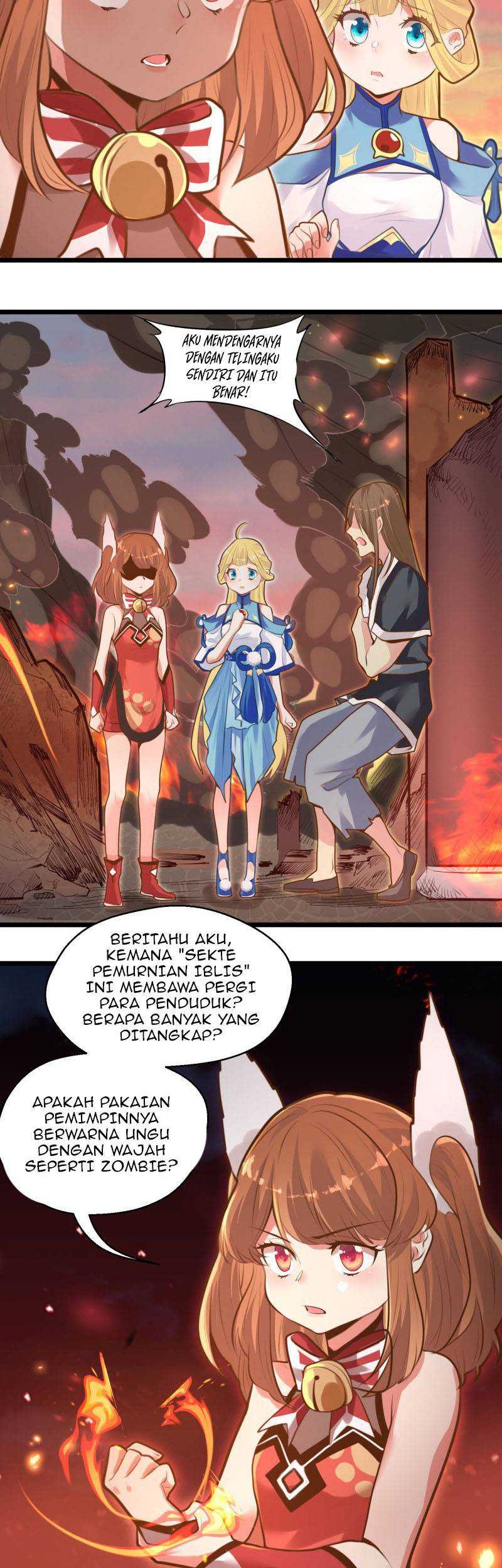 Surrounded by Monsters, I Found a Little Witch Chapter 8 - halaman 18
