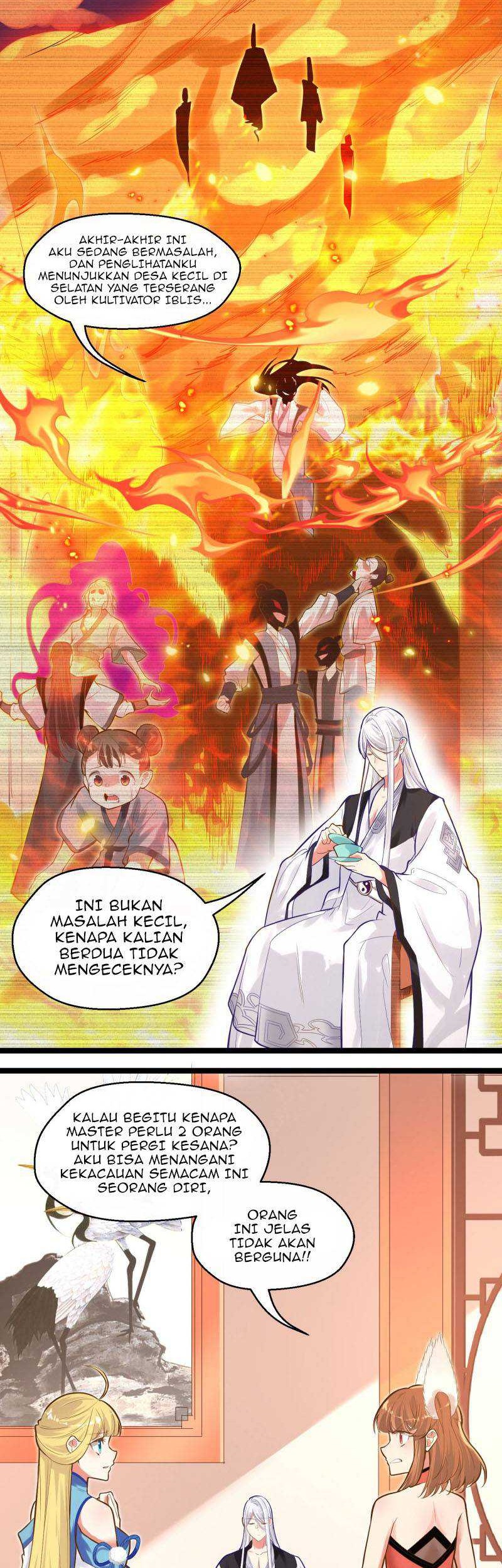 Surrounded by Monsters, I Found a Little Witch Chapter 8 - halaman 9
