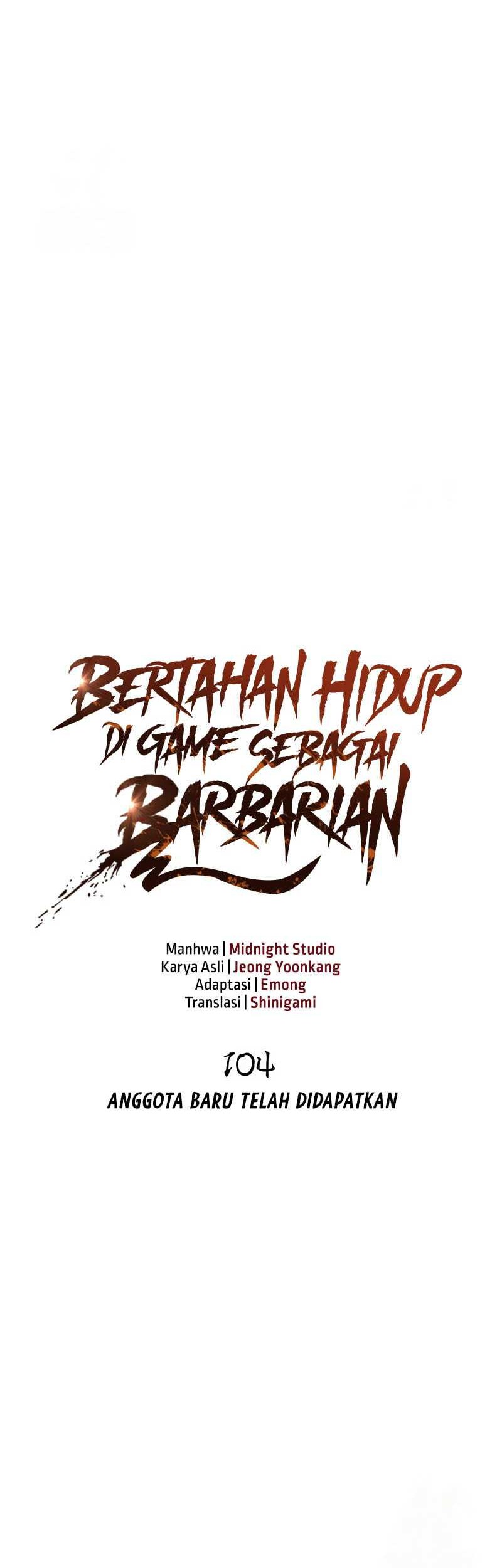Survive as a Barbarian in the Game Chapter 104 - halaman 24