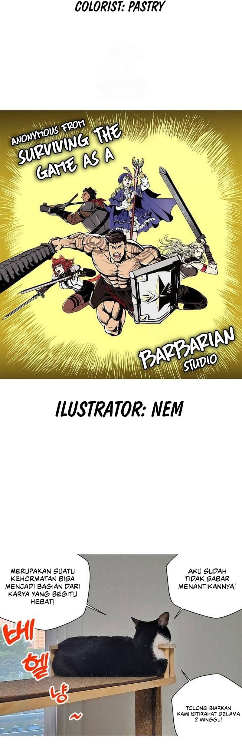 Survive as a Barbarian in the Game Chapter 111 - halaman 100