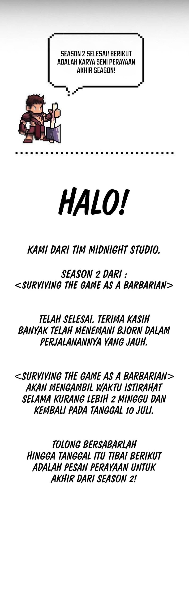 Survive as a Barbarian in the Game Chapter 111 - halaman 92