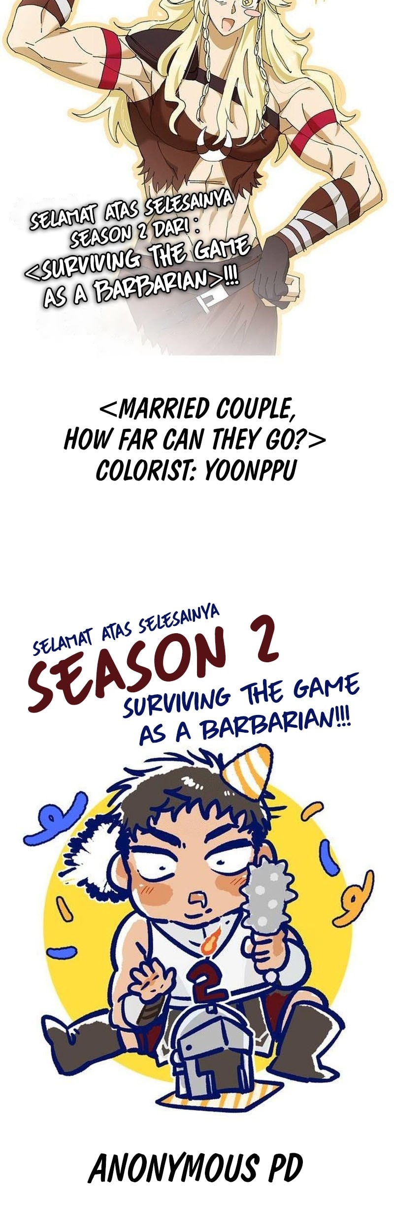 Survive as a Barbarian in the Game Chapter 111 - halaman 95