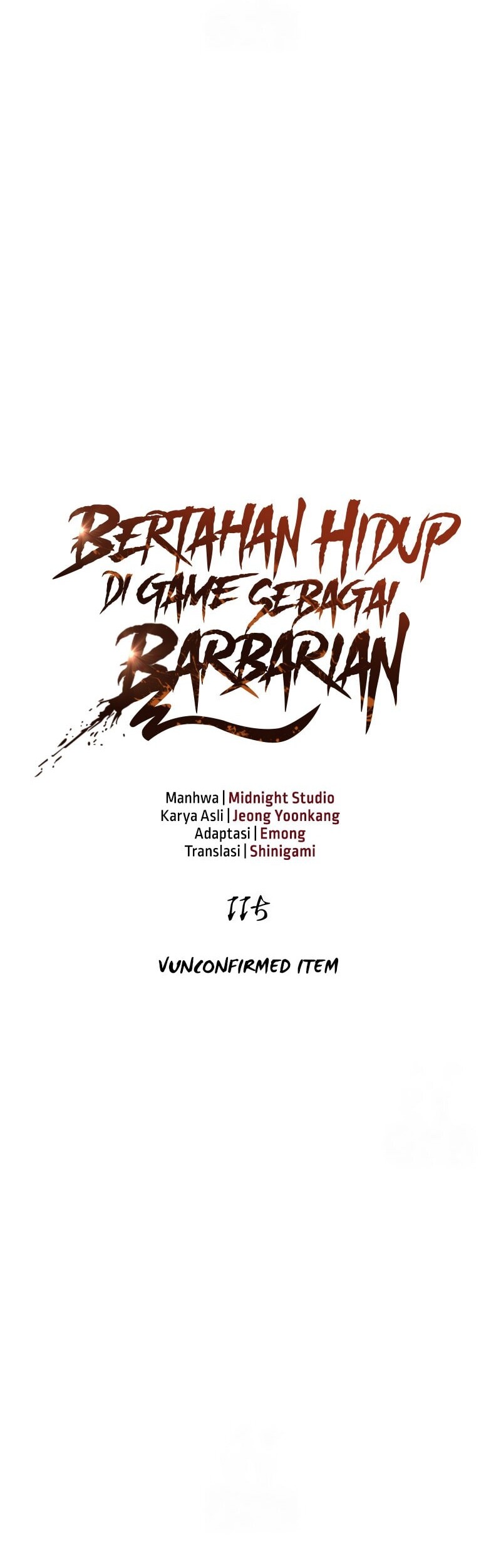 Survive as a Barbarian in the Game Chapter 115 - halaman 25