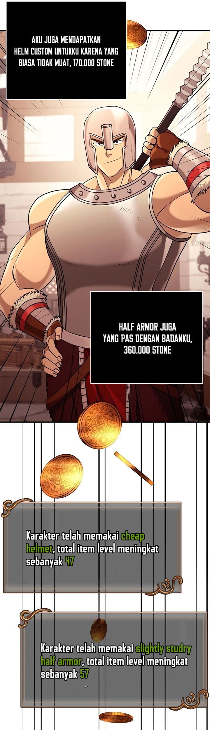 Survive as a Barbarian in the Game Chapter 18 - halaman 47