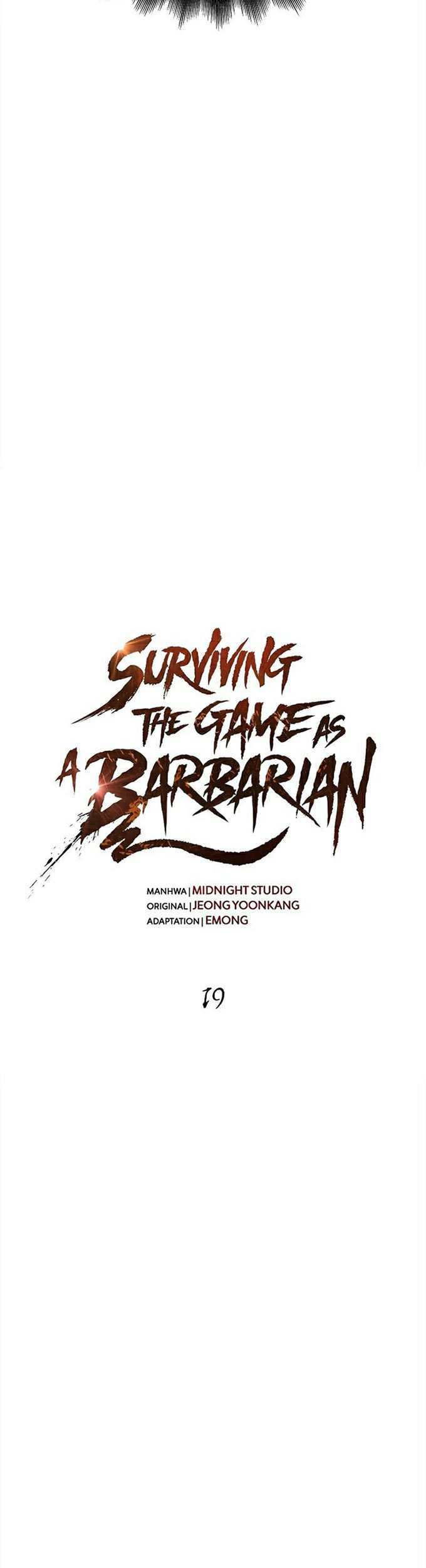 Survive as a Barbarian in the Game Chapter 19 - halaman 23