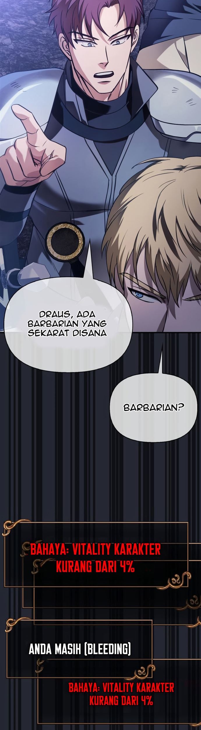Survive as a Barbarian in the Game Chapter 4 - halaman 28