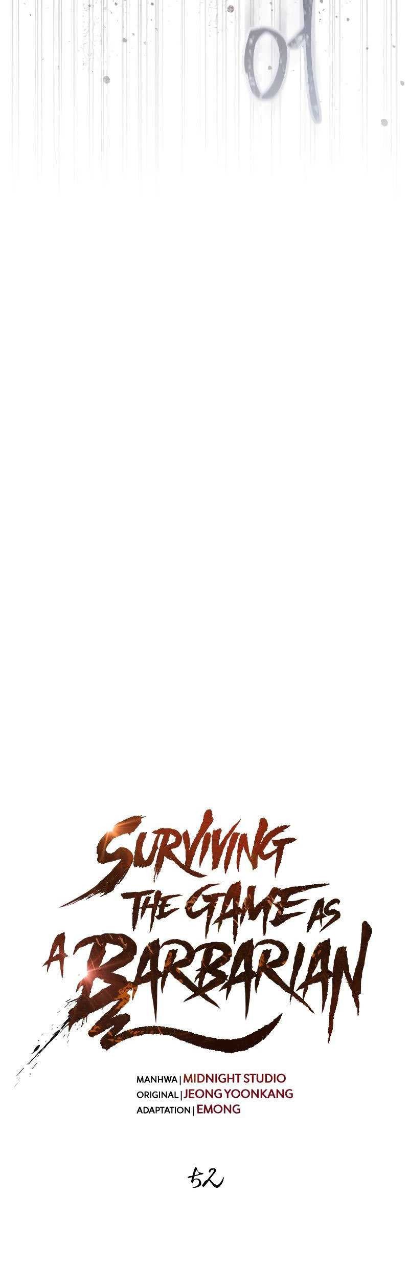 Survive as a Barbarian in the Game Chapter 52 - halaman 44