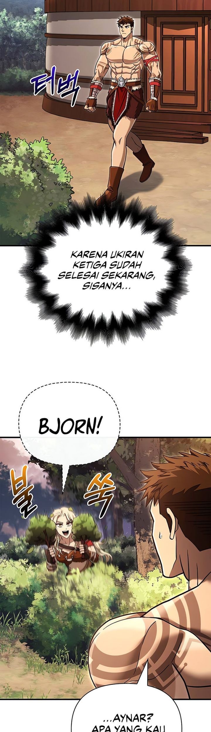 Survive as a Barbarian in the Game Chapter 56 - halaman 53