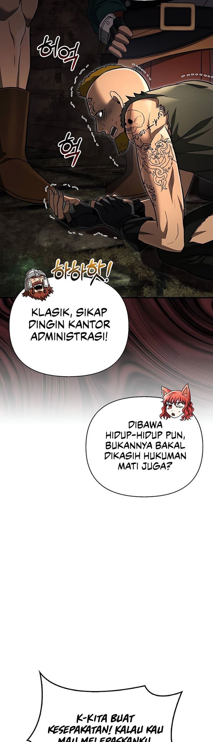 Survive as a Barbarian in the Game Chapter 57 - halaman 63
