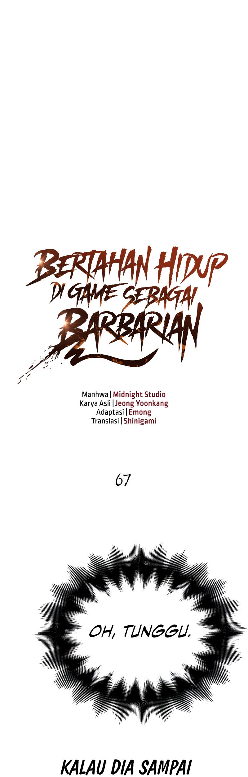 Survive as a Barbarian in the Game Chapter 67 - halaman 24