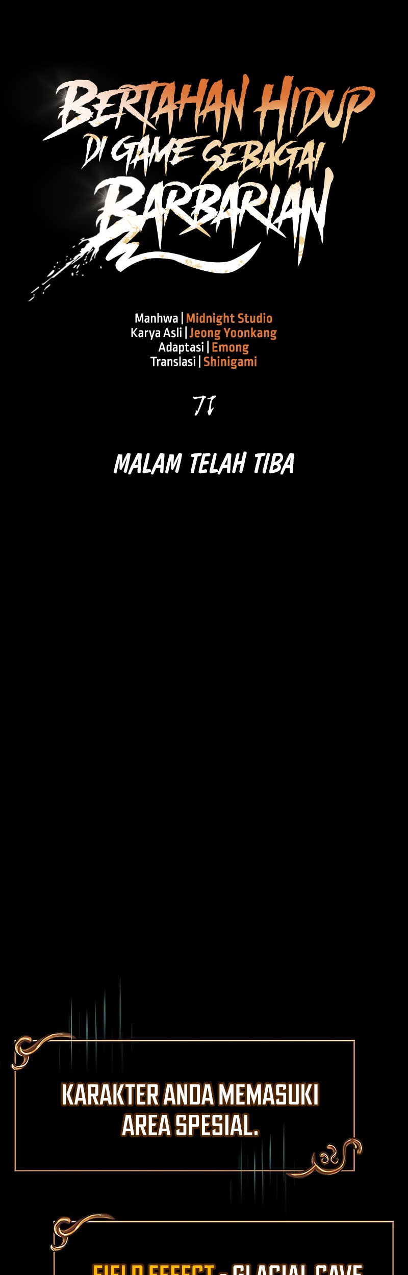 Survive as a Barbarian in the Game Chapter 71 - halaman 27