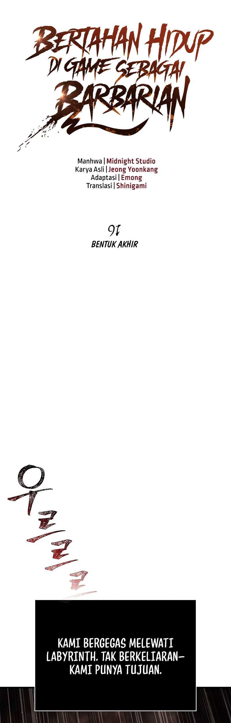 Survive as a Barbarian in the Game Chapter 91 - halaman 21
