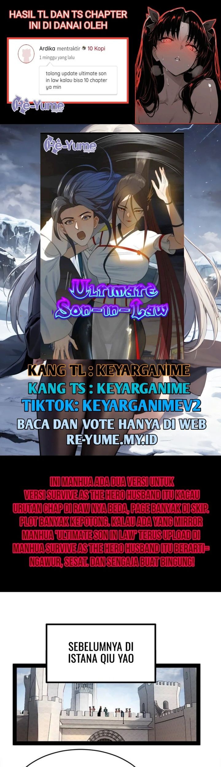 Survive As The Hero’s Husband Chapter 164 - halaman 1