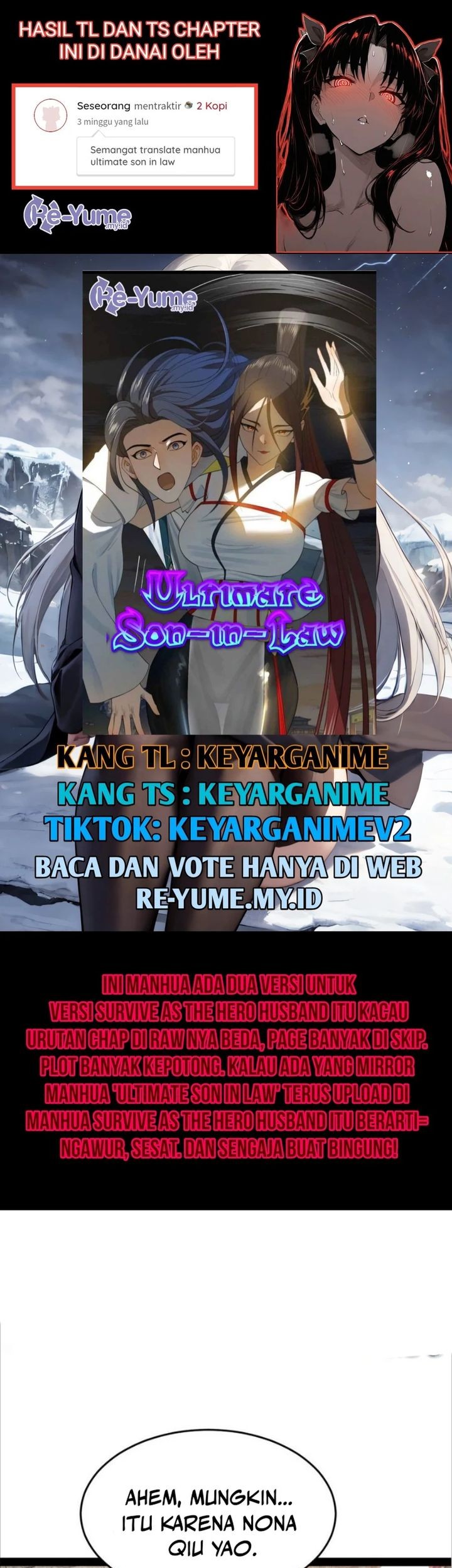 Survive As The Hero’s Husband Chapter 172 - halaman 1