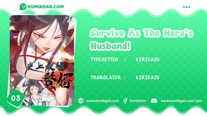 Survive As The Hero’s Husband Chapter 3 - halaman 1
