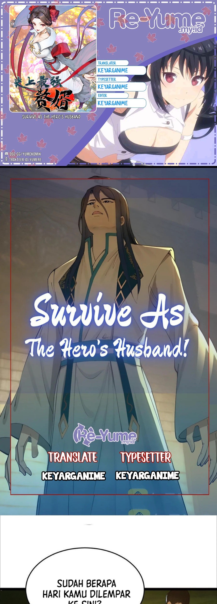 Survive As The Hero’s Husband Chapter 36 - halaman 1