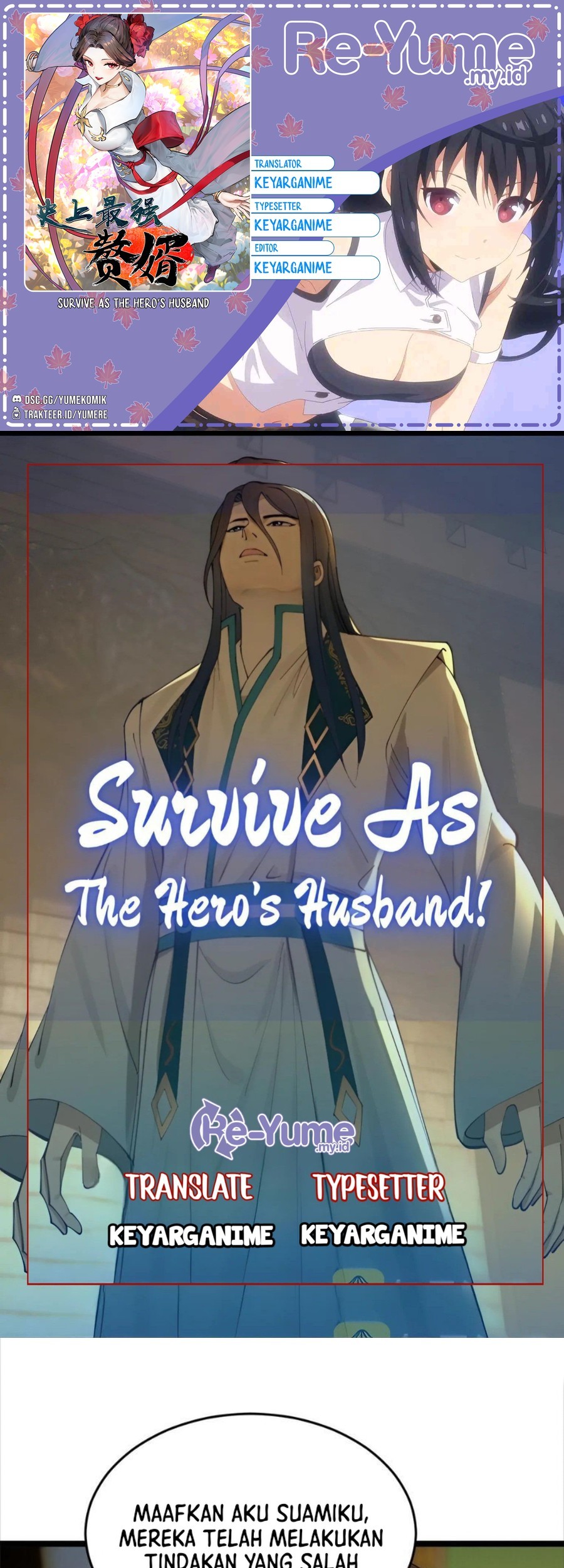 Survive As The Hero’s Husband Chapter 38 - halaman 1
