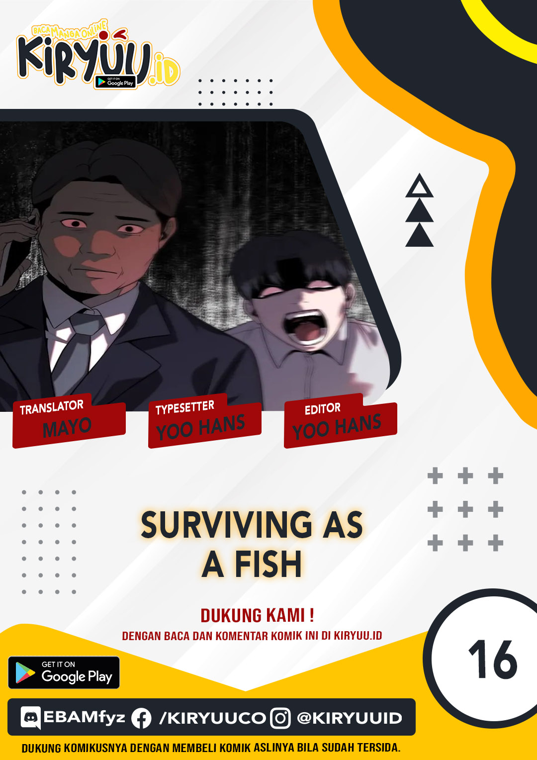 Surviving as a Fish Chapter 16 - halaman 1