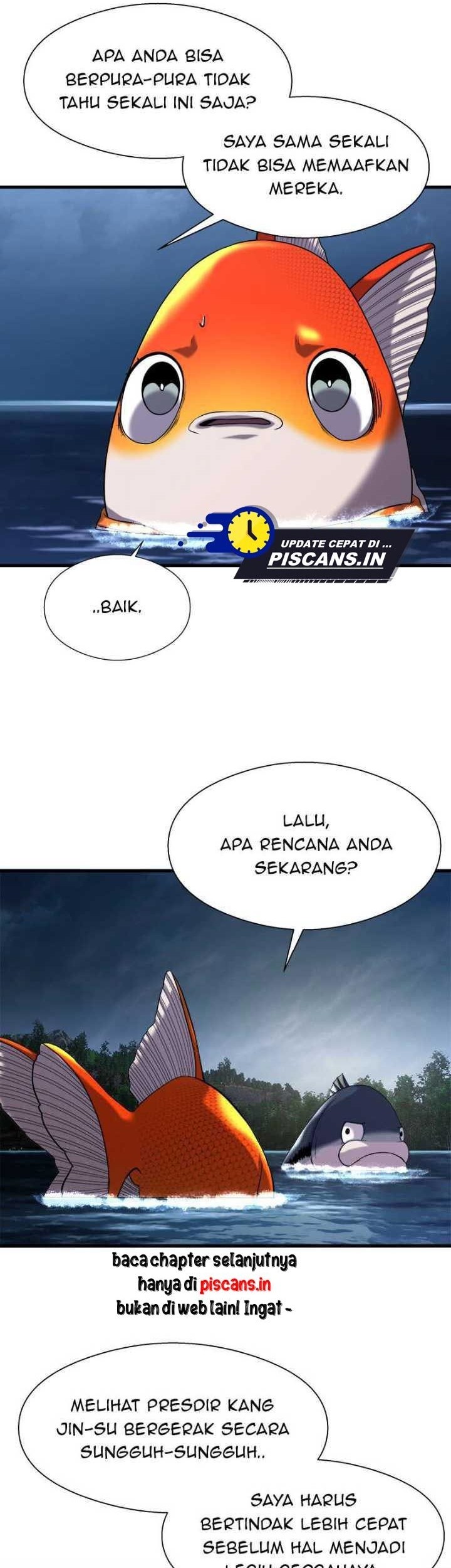 Surviving as a Fish Chapter 39 - halaman 45