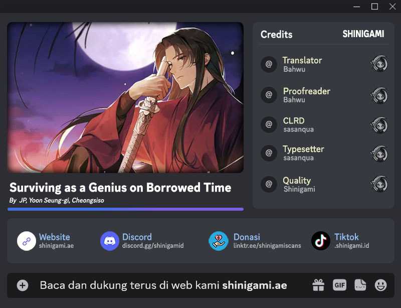 Surviving as a Genius on Borrowed Time Chapter 29 - halaman 1