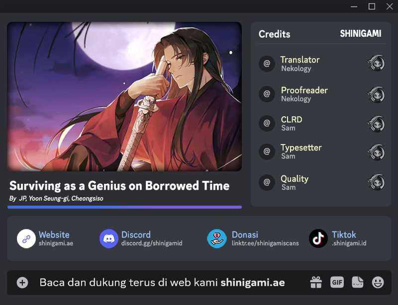 Surviving as a Genius on Borrowed Time Chapter 5 - halaman 1