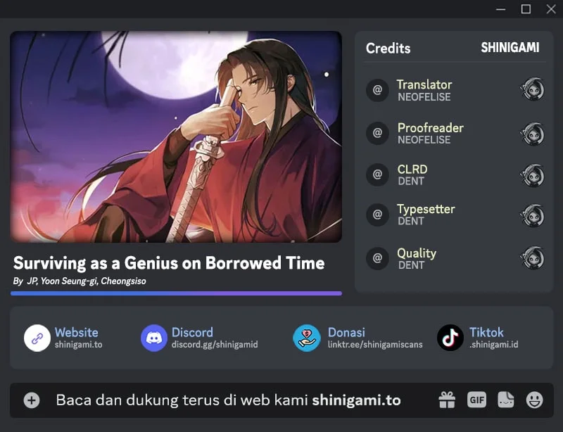 Surviving as a Genius on Borrowed Time Chapter 76 - halaman 1