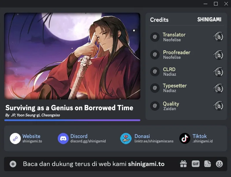 Surviving as a Genius on Borrowed Time Chapter 88 - halaman 1