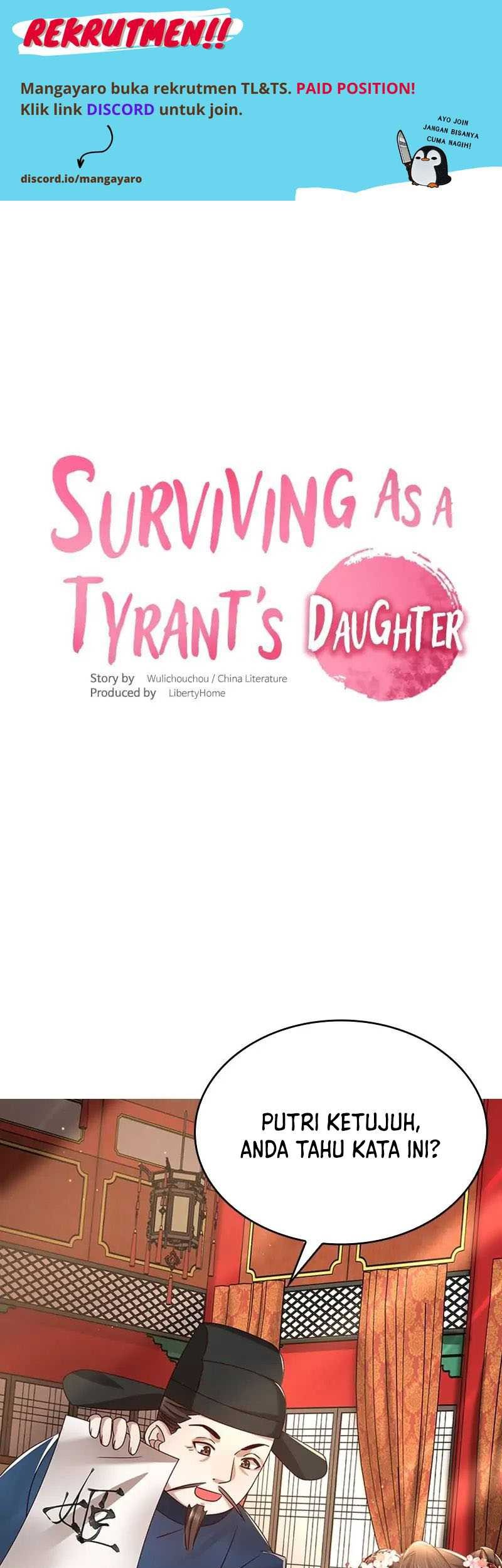 Surviving as a Tyrant’s Daughter Chapter 16 - halaman 2