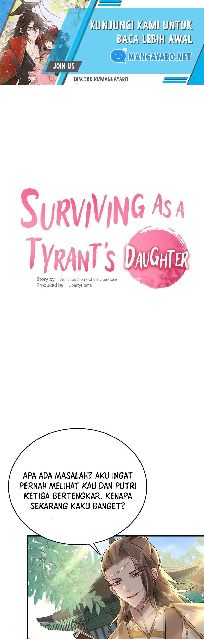 Surviving as a Tyrant’s Daughter Chapter 32 - halaman 2