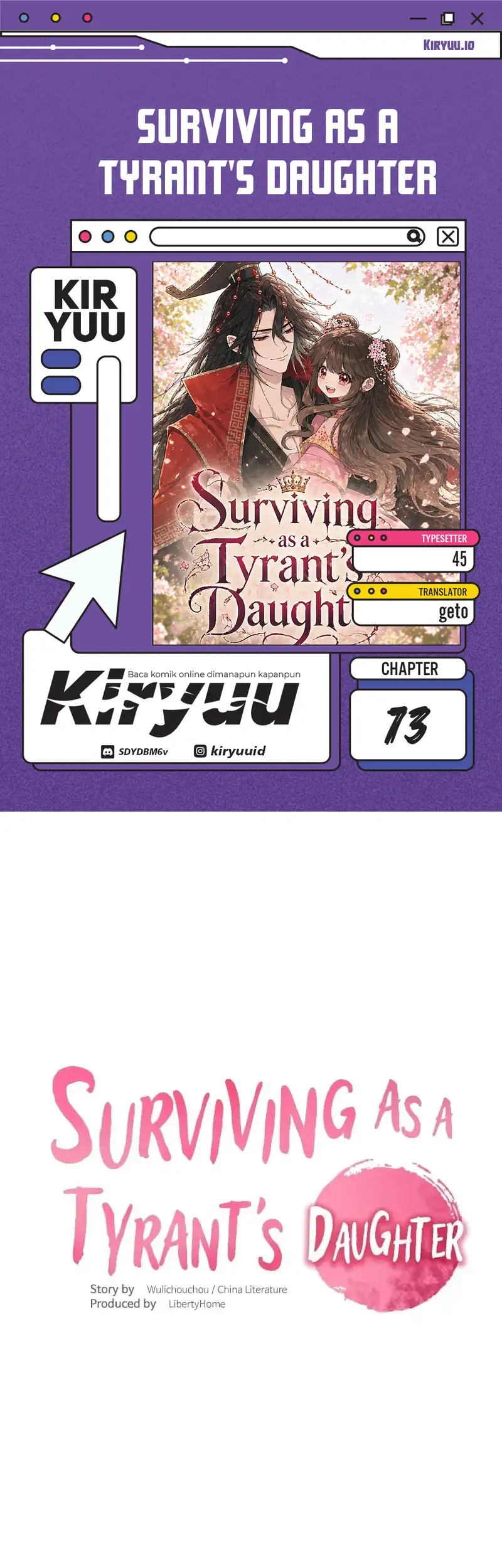 Surviving as a Tyrant’s Daughter Chapter 73 - halaman 1
