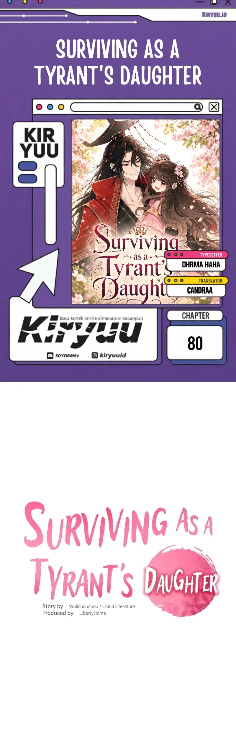 Surviving as a Tyrant’s Daughter Chapter 80 - halaman 1