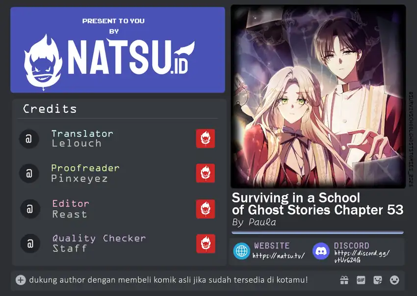 Surviving in a School of Ghost Stories Chapter 53 - halaman 1