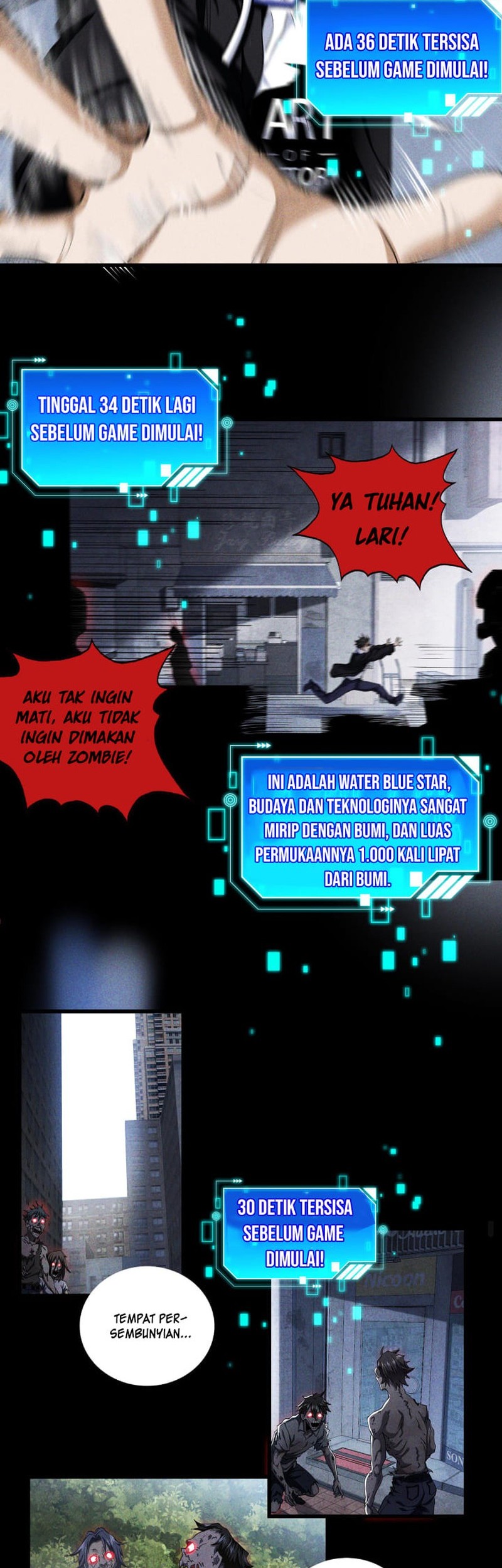 Surviving in the Apocalypse: I Can See Hidden Clues Chapter 1 - halaman 10