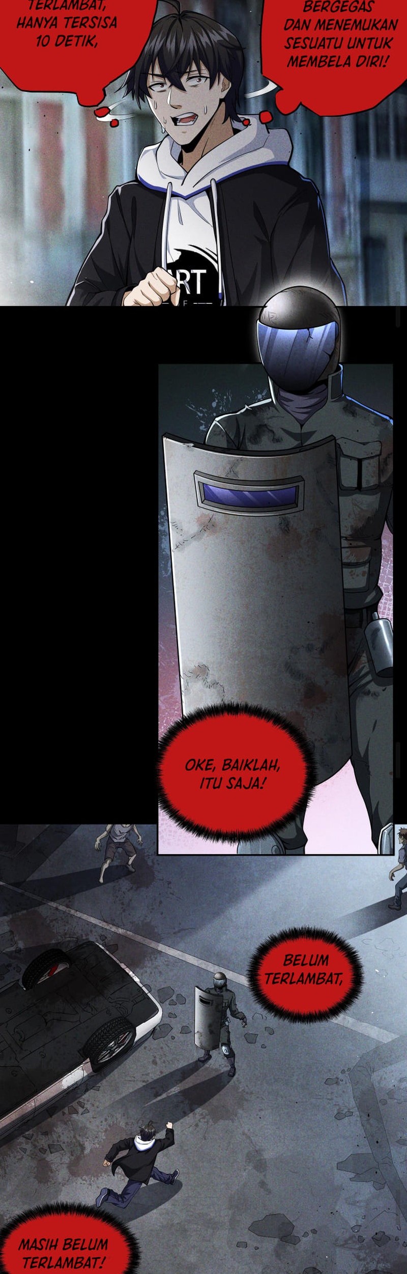 Surviving in the Apocalypse: I Can See Hidden Clues Chapter 1 - halaman 15