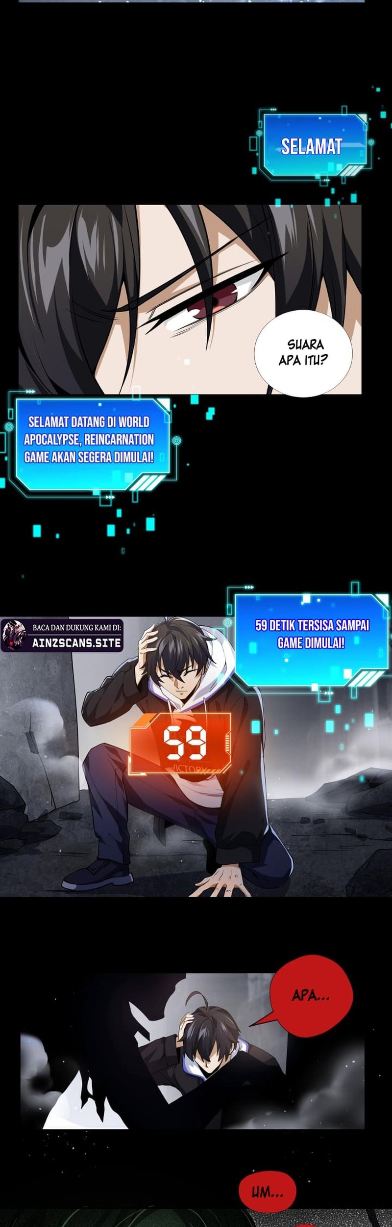 Surviving in the Apocalypse: I Can See Hidden Clues Chapter 1 - halaman 3