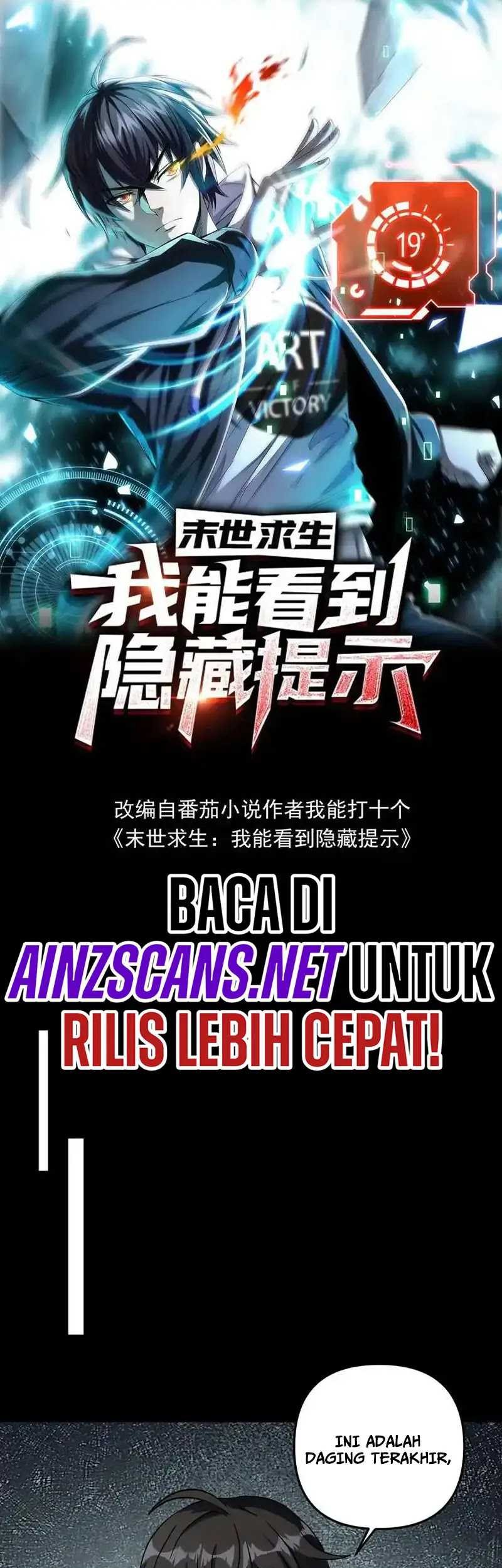 Surviving in the Apocalypse: I Can See Hidden Clues Chapter 20 - halaman 4