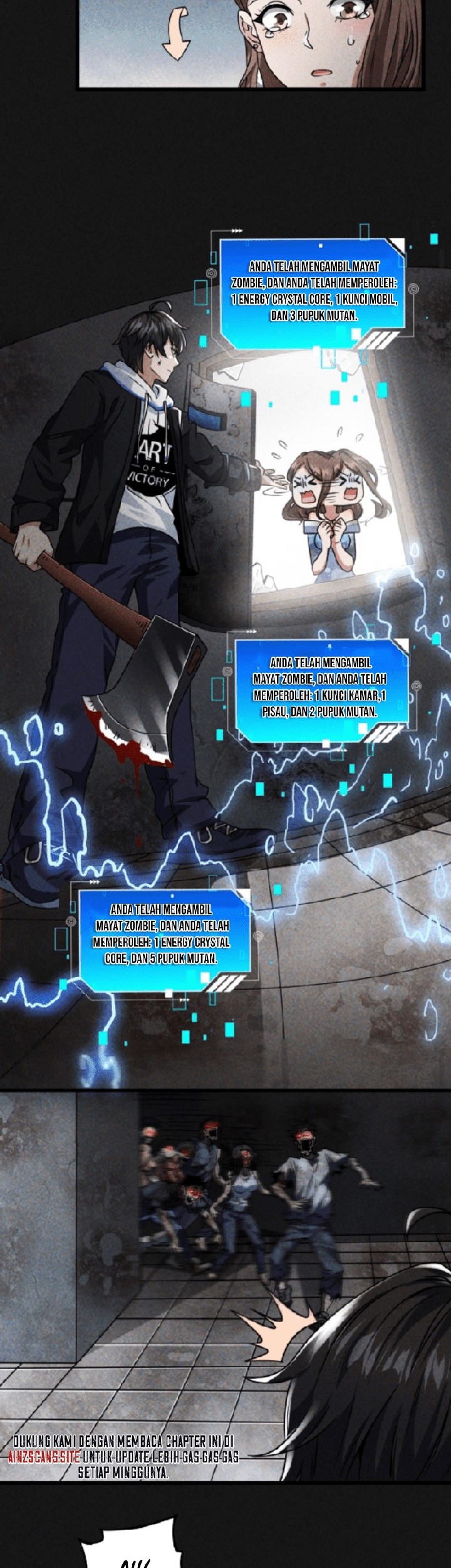 Surviving in the Apocalypse: I Can See Hidden Clues Chapter 4 - halaman 8