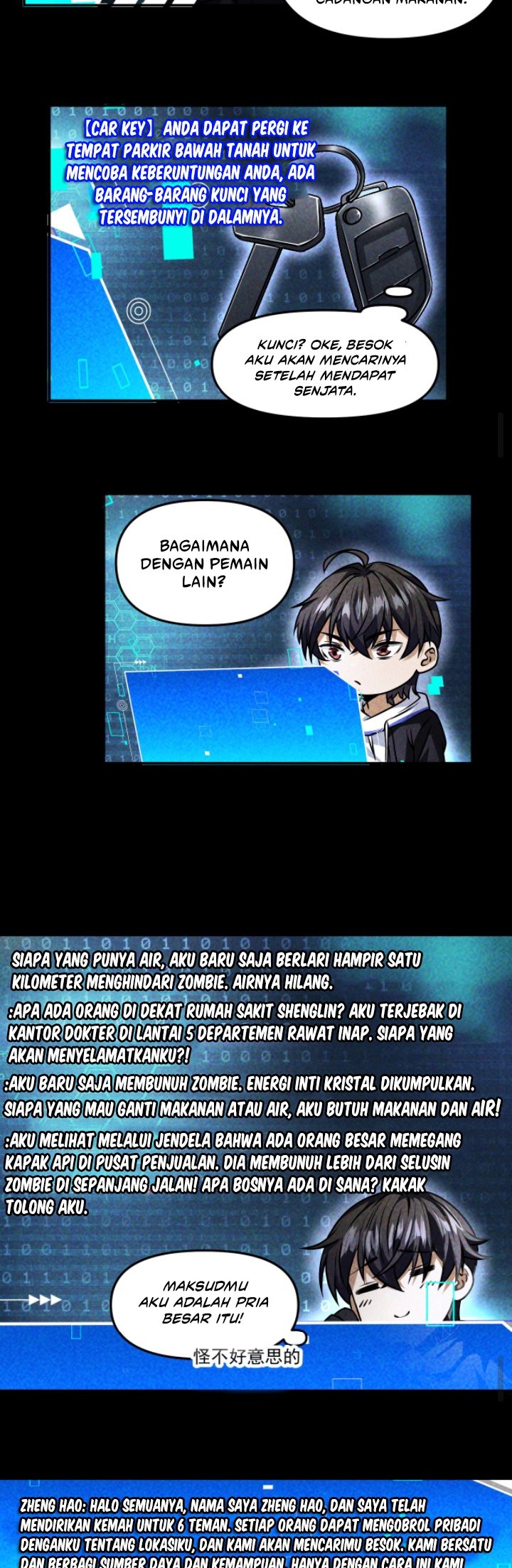 Surviving in the Apocalypse: I Can See Hidden Clues Chapter 7 - halaman 8