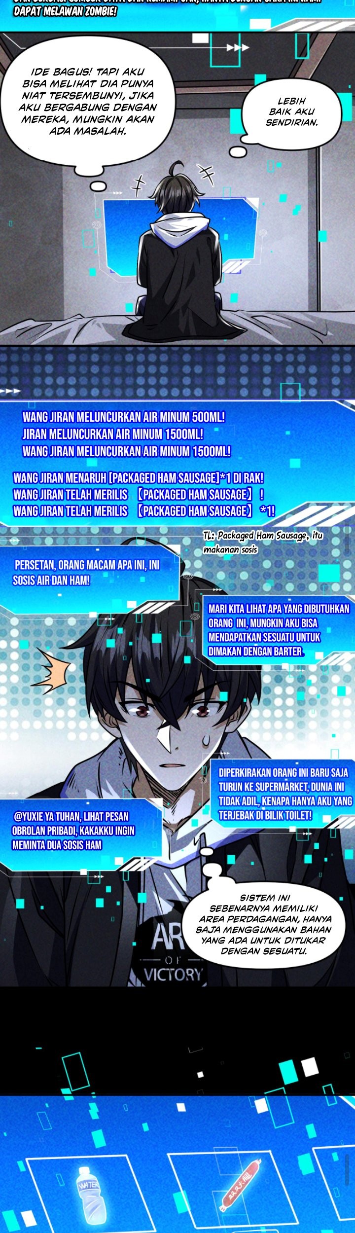 Surviving in the Apocalypse: I Can See Hidden Clues Chapter 7 - halaman 9