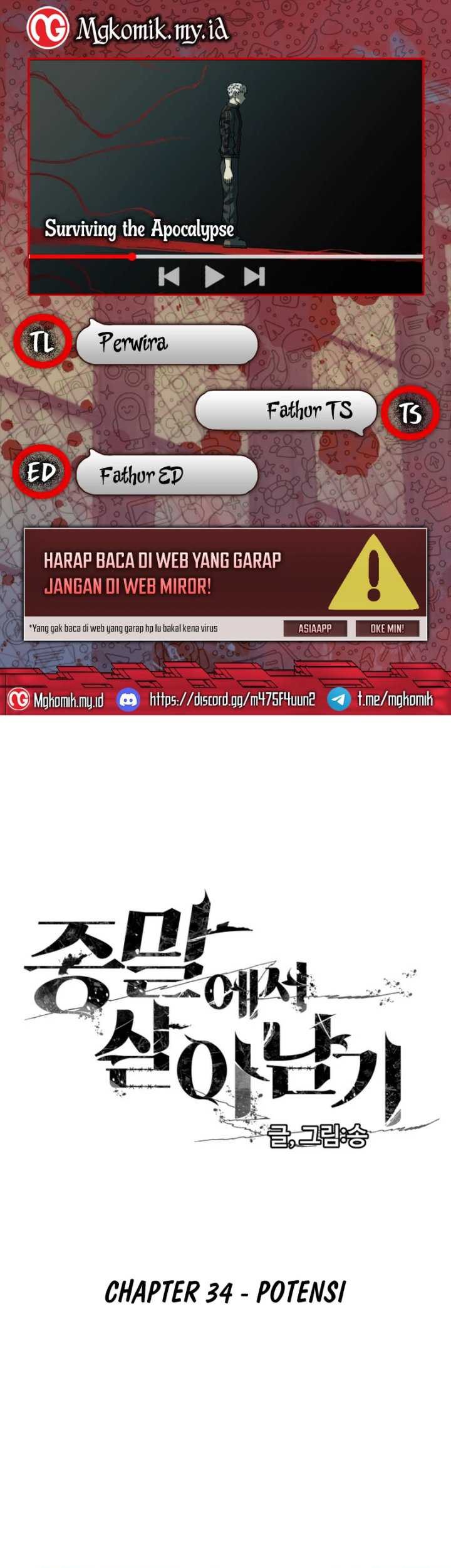 Surviving the Apocalypse Chapter 34 - halaman 1