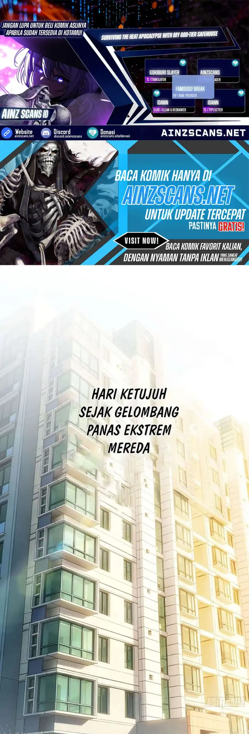 Surviving the Heat Apocalypse with My God-Tier Safehouse Chapter 31 - halaman 1