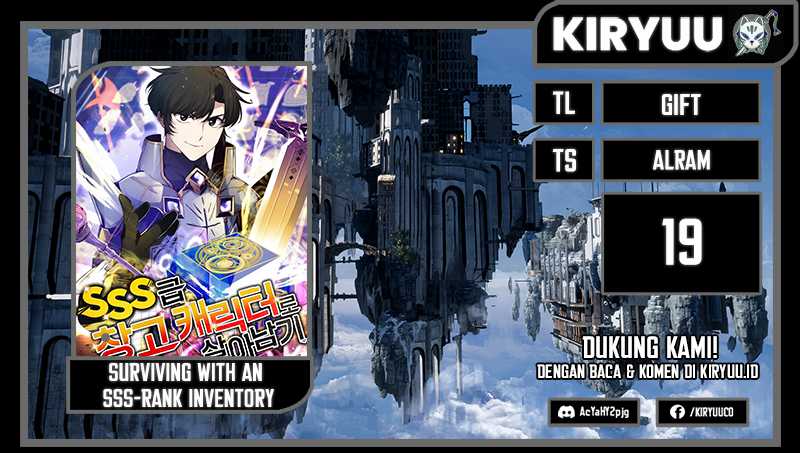 Surviving with a SSS-Rank Inventory Chapter 19 - halaman 1