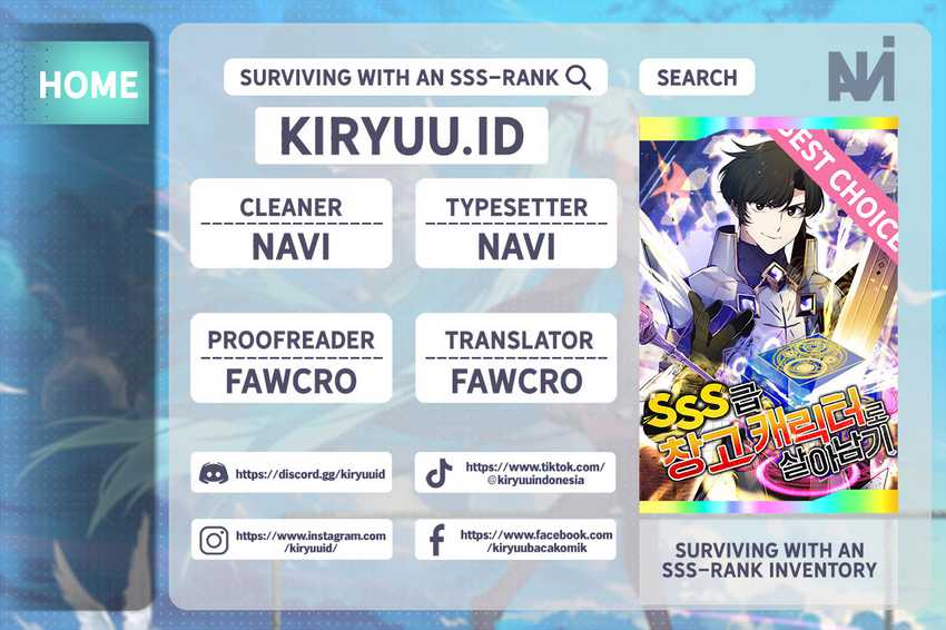 Surviving with a SSS-Rank Inventory Chapter 2 - halaman 1