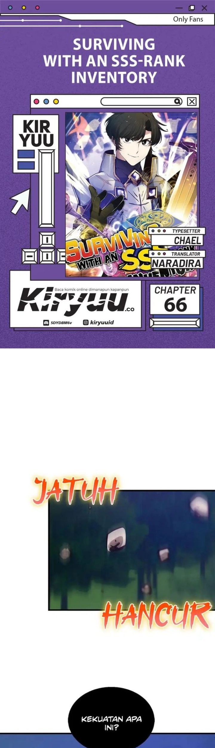 Surviving with a SSS-Rank Inventory Chapter 66 - halaman 1