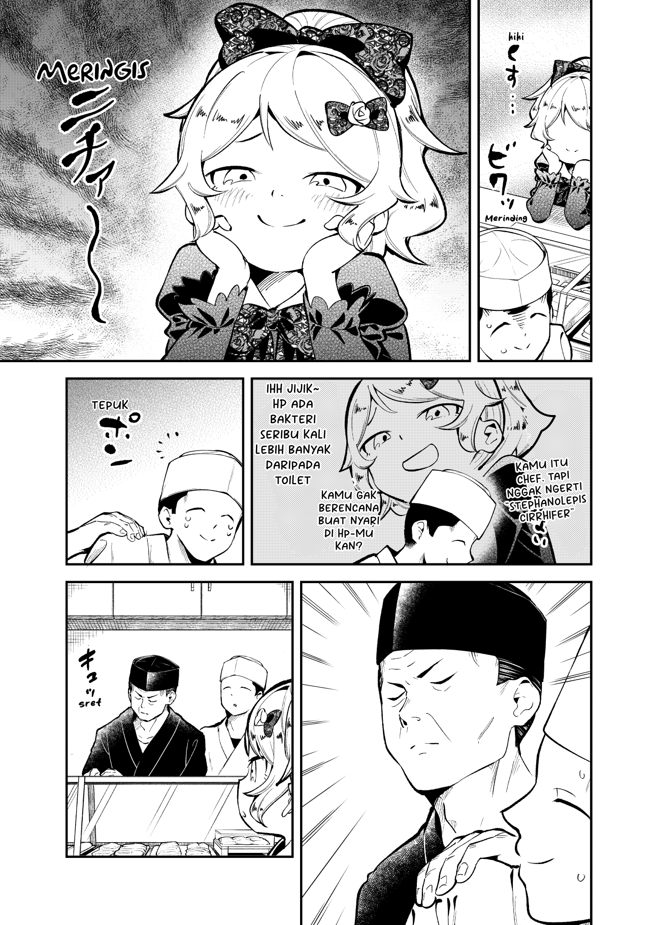Sushi Chef vs. Lass Chapter 1 - halaman 5