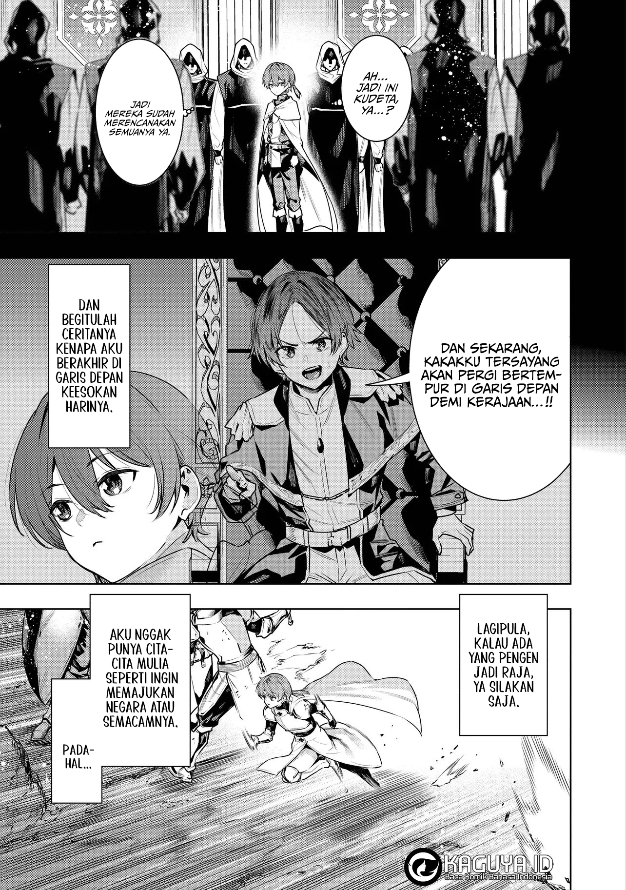Suterare Ouji ga Saizensen de Tekikoku no Heishi wo Chiryou shitara Jitsu wa Dainana Oujo Datta Ken Chapter 1 - halaman 11