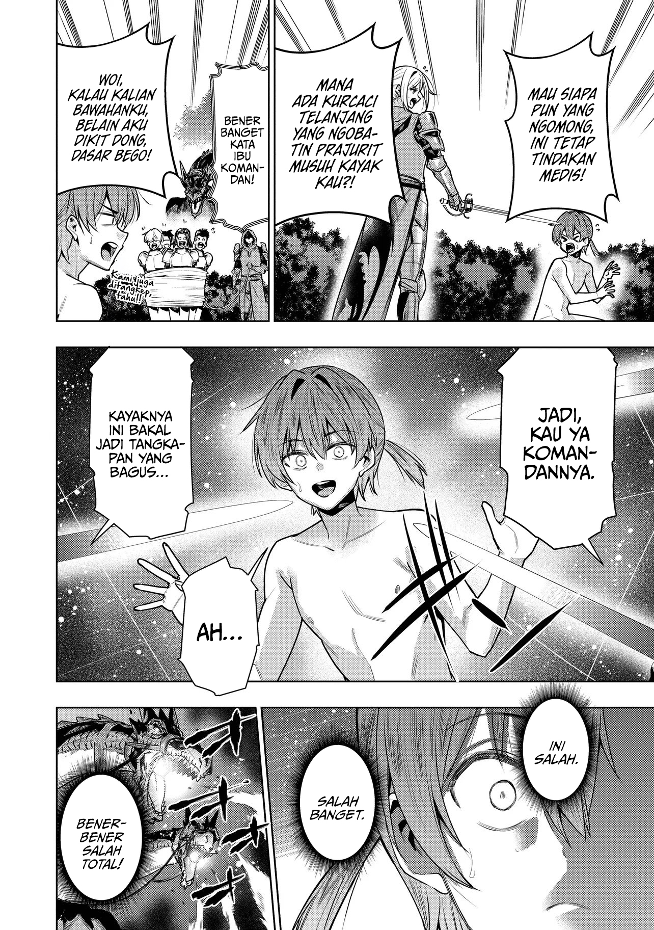Suterare Ouji ga Saizensen de Tekikoku no Heishi wo Chiryou shitara Jitsu wa Dainana Oujo Datta Ken Chapter 1 - halaman 36
